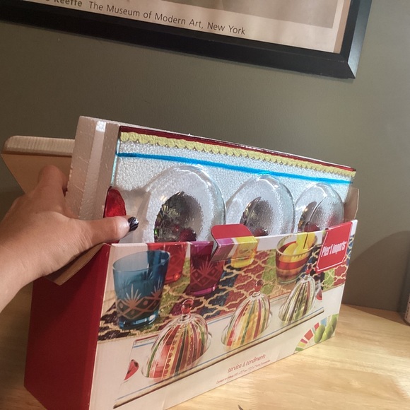 Pier 1 Dining Pierimports Glass Condiment Service Set Poshmark